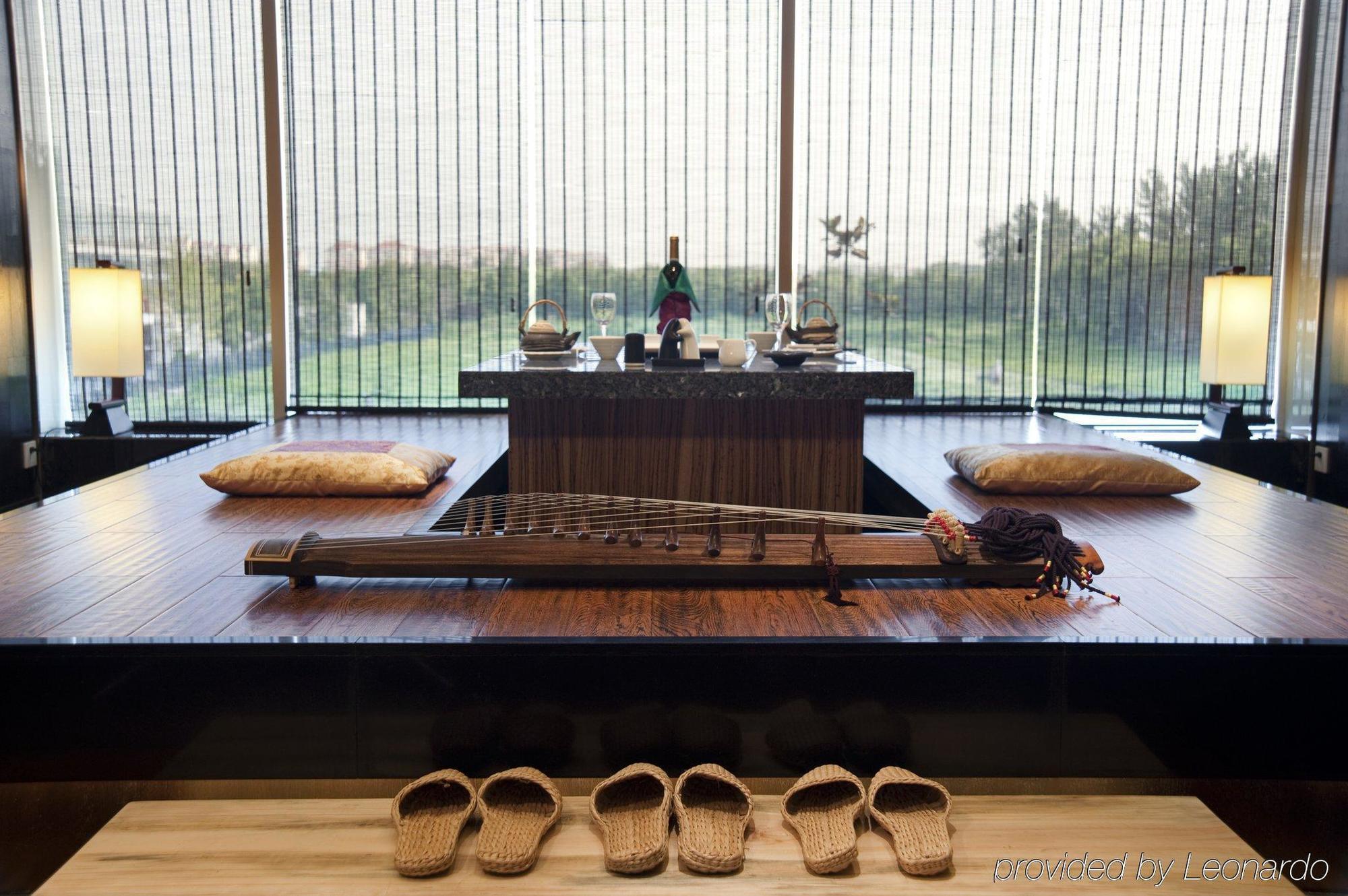 Qingdao Parkview Holiday Hotel Restoran fotoğraf